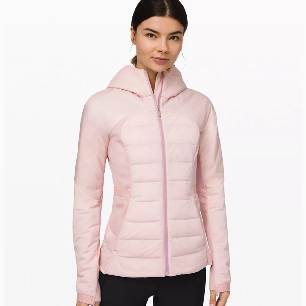 LULULEMON Down For It All Jacket in Porcelain Pink
